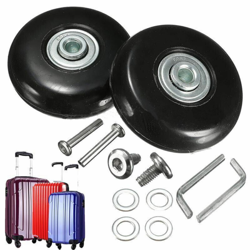 57-59MM 내구성 있는 유연하고 조용한 교체용 액슬 - Silent Replacement Luggage Wheels 리뷰 및 가격