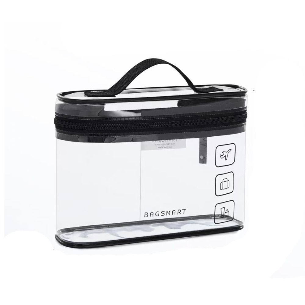 휴대용 투명 화장품 파우치, 대용량 PVC 소재, 방수 - Cosmetic Bags 리뷰 및 가격